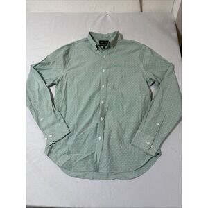 Bonobos Oxford Shirt Regular Fit  Green Cotton M